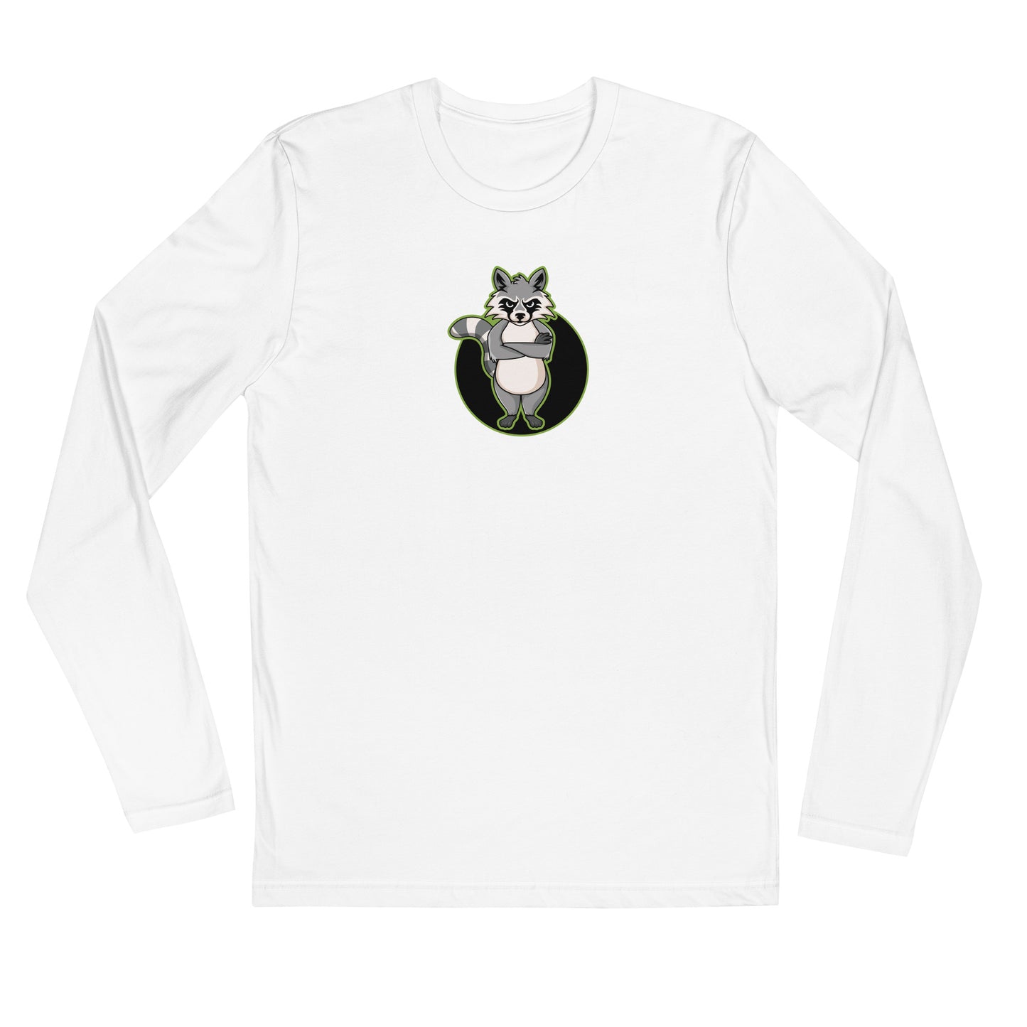 Trash Panda Long Sleeve Fitted Crew