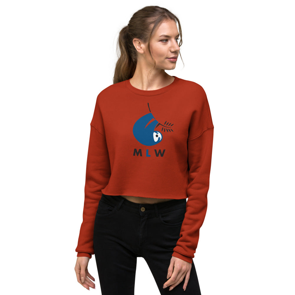 Women Crop Sweatshirt