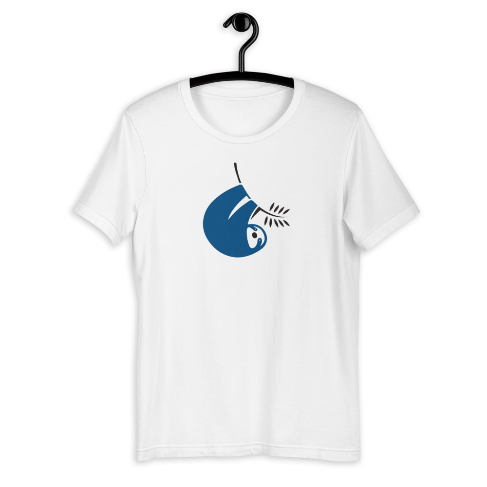 Blue Sloth Short-Sleeve Unisex T-Shirt