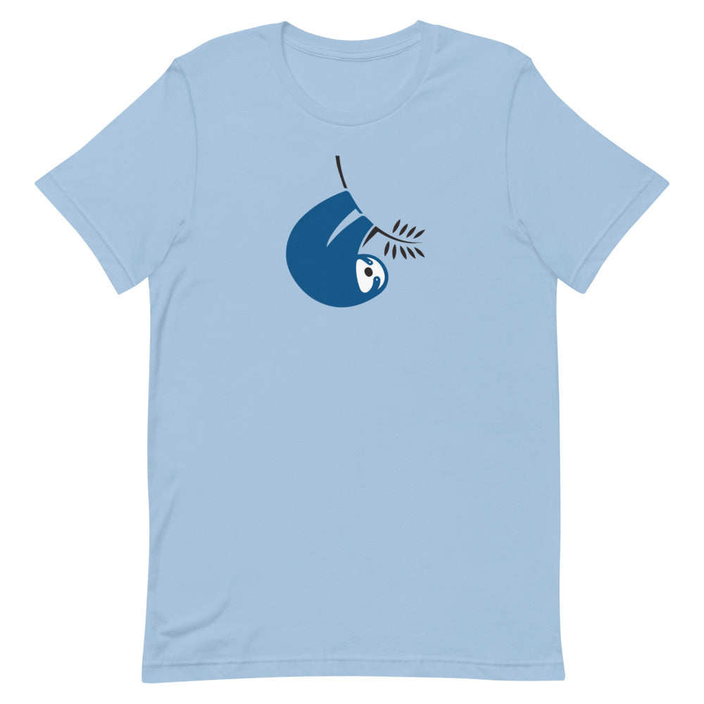 Blue Sloth Short-Sleeve Unisex T-Shirt