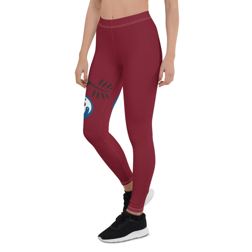 "Hanging Out Sloth" Leggings