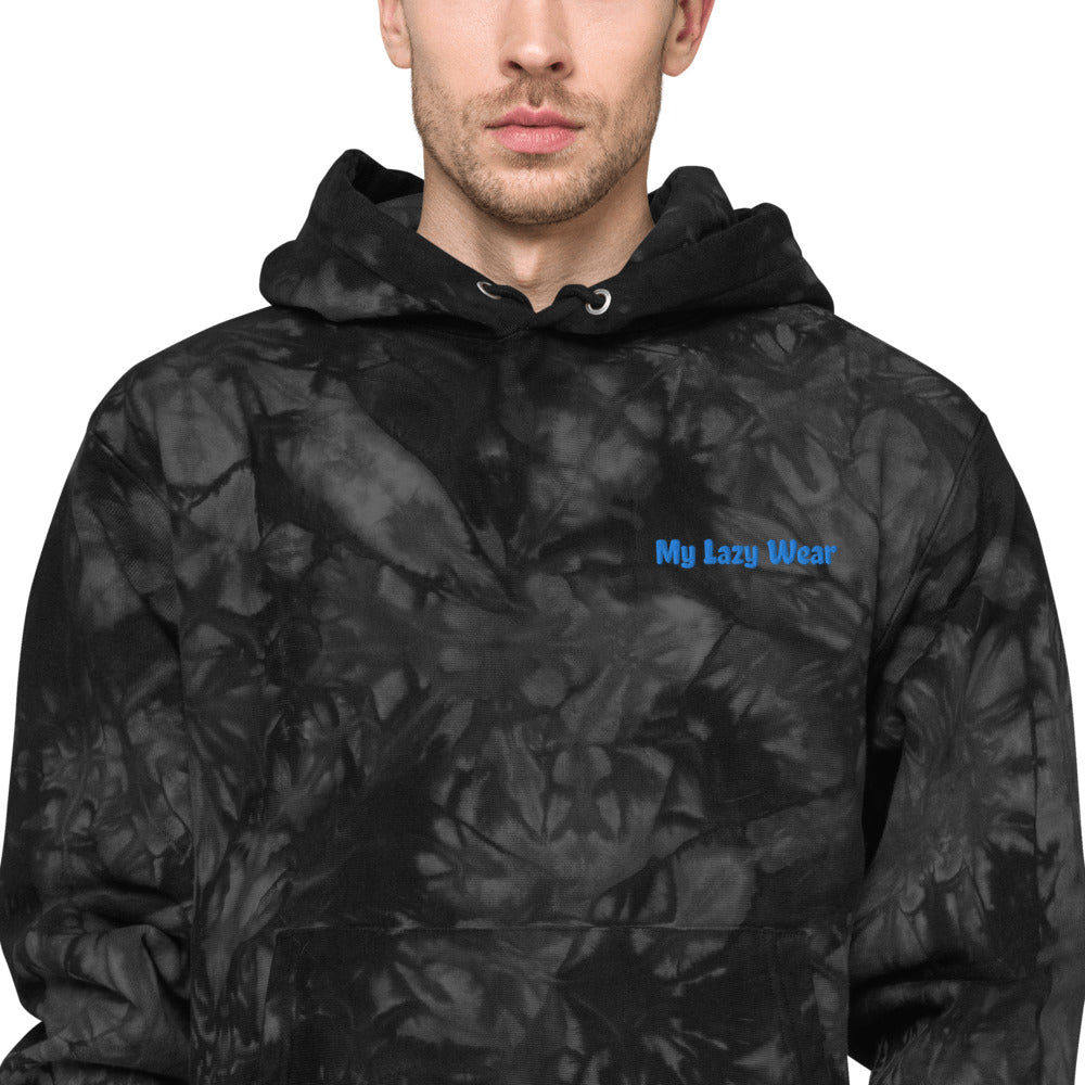 "My Lazy Wear" Unisex Champion tie-dye hoodie