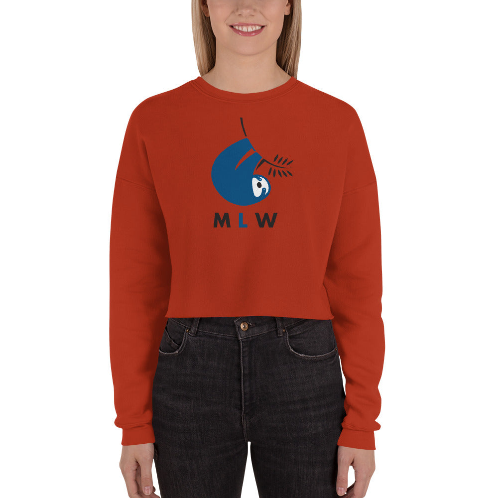 Women Crop Sweatshirt